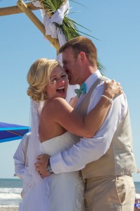 I actually did rapid fire shooting (shooting quickly in succession- so like stills of a movie) when my cousin and her new husband kissed at their wedding. It gave me this gem right here after he dipped her!