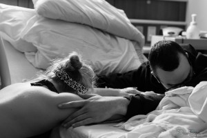 Before I did this labor and delivery shoot, I browsed hundreds (seriously) of other labor and delivery photos to see what kind of photos inspired me. They stuck with me while I was shooting so that I worked from various angles. This is my favorite shot from that very long night.